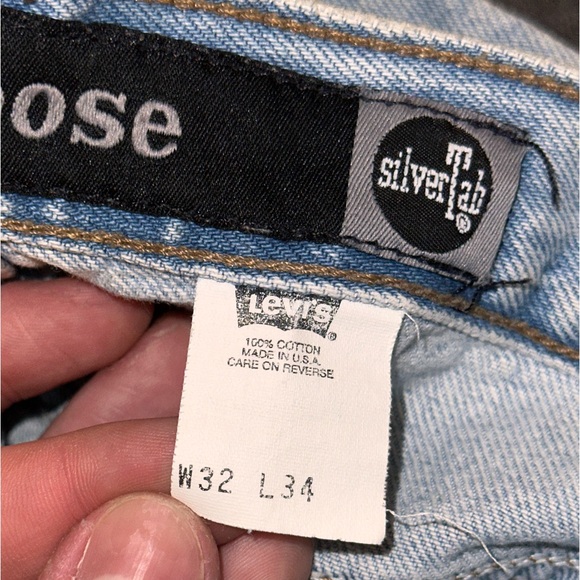 Authentic vintage Levi’s silver tab jeans - Picture 9 of 9